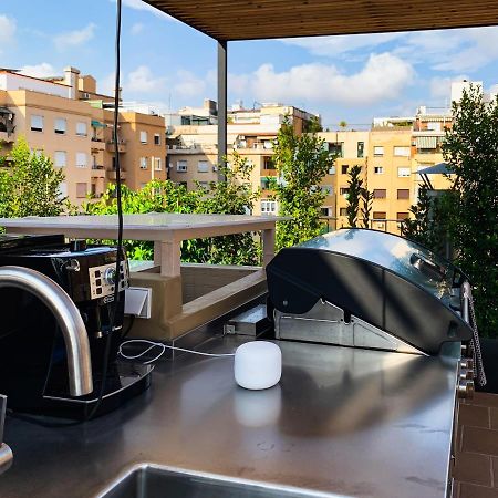 Incredible 2Br Penthouse With Urban Rooftop Garden Barcelona Eksteriør billede