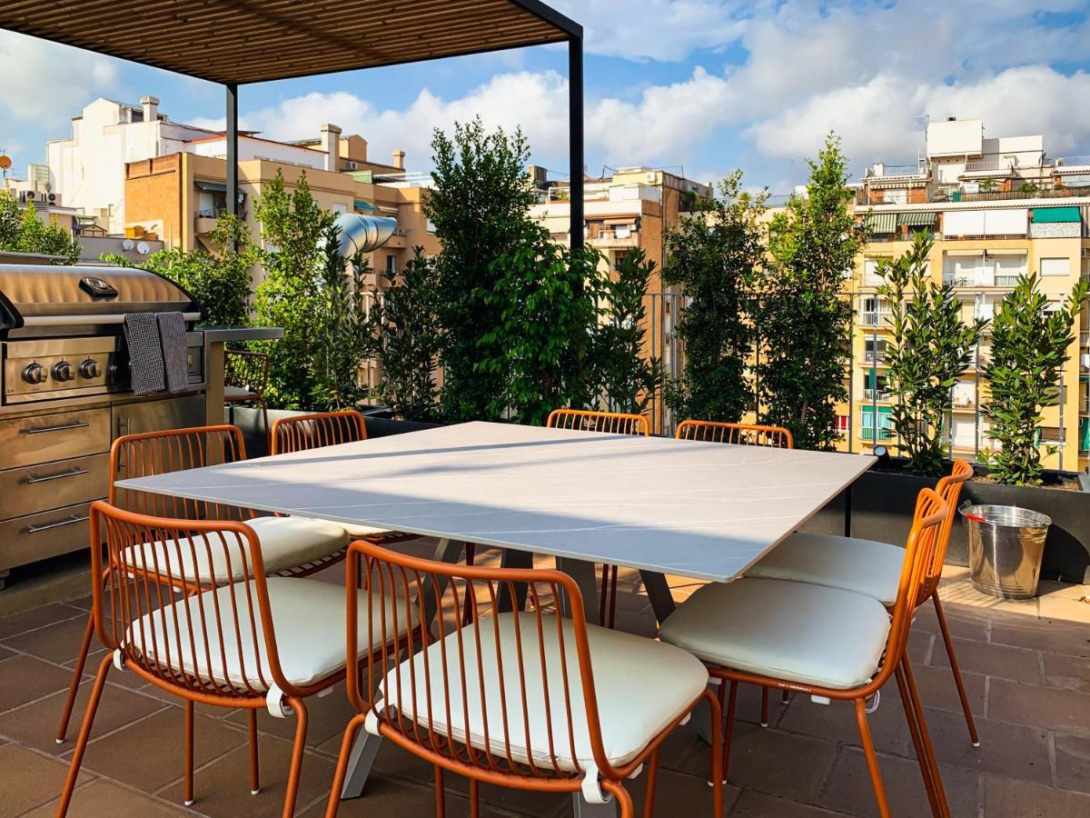 Incredible 2Br Penthouse With Urban Rooftop Garden Barcelona Eksteriør billede