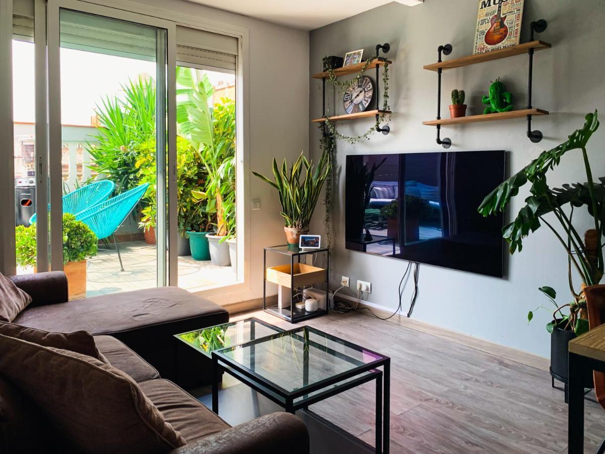 Incredible 2Br Penthouse With Urban Rooftop Garden Barcelona Eksteriør billede