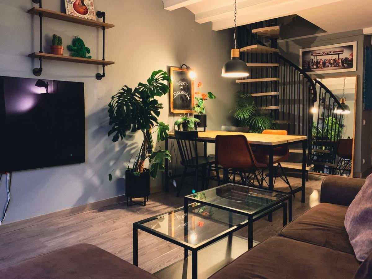 Incredible 2Br Penthouse With Urban Rooftop Garden Barcelona Eksteriør billede